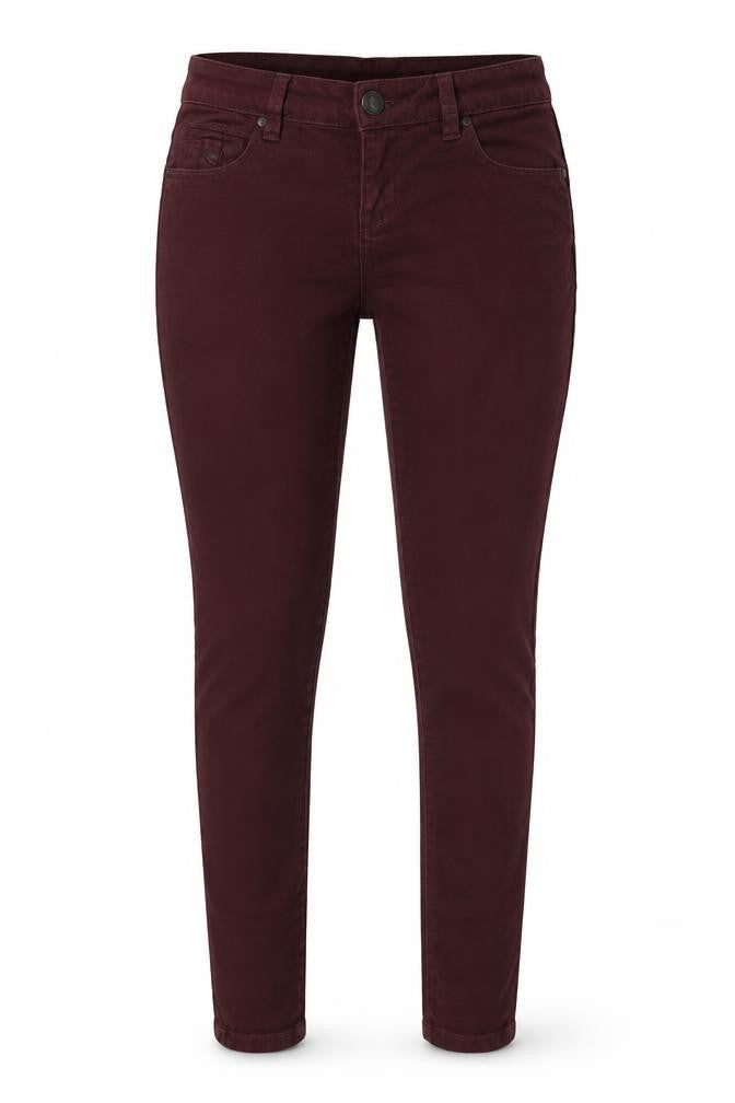 Yes Yes Womens Red   Skinny Jeans Size 8 L31 in