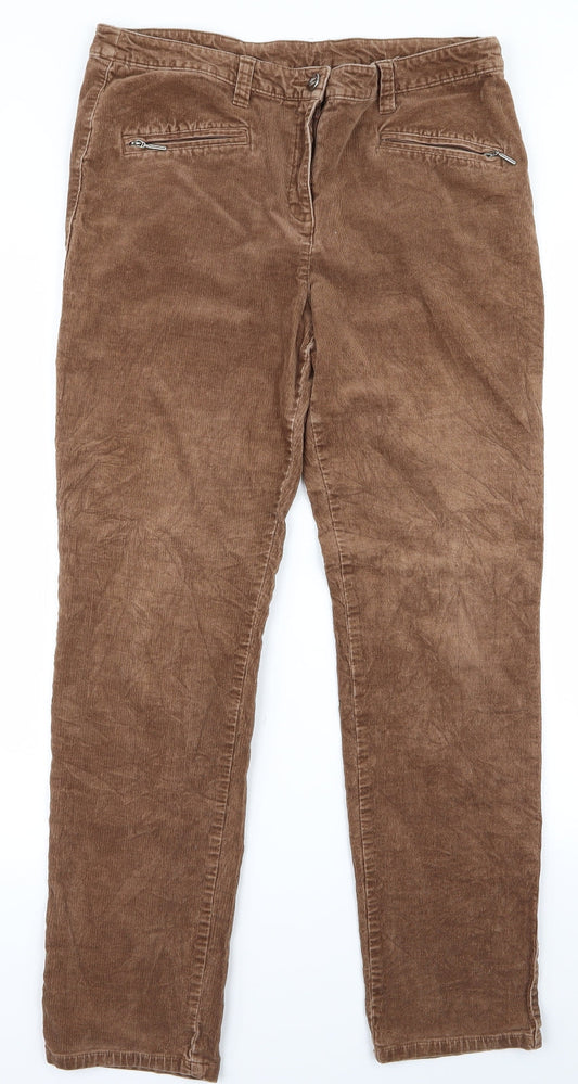 Preworn Womens Brown   Snow Pants Trousers Size 32 L25 in