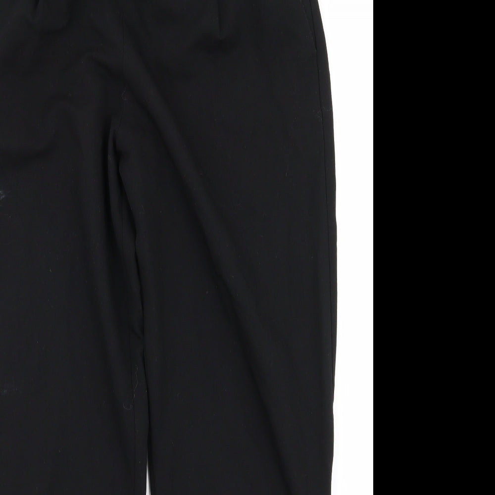 Preworn Womens Black   Trousers  Size M L26 in