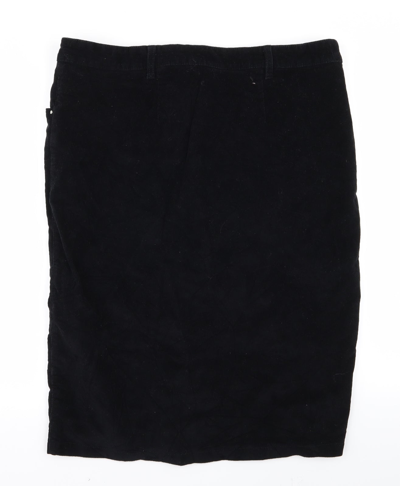 Preworn Womens Black   Straight & Pencil Set Size 40