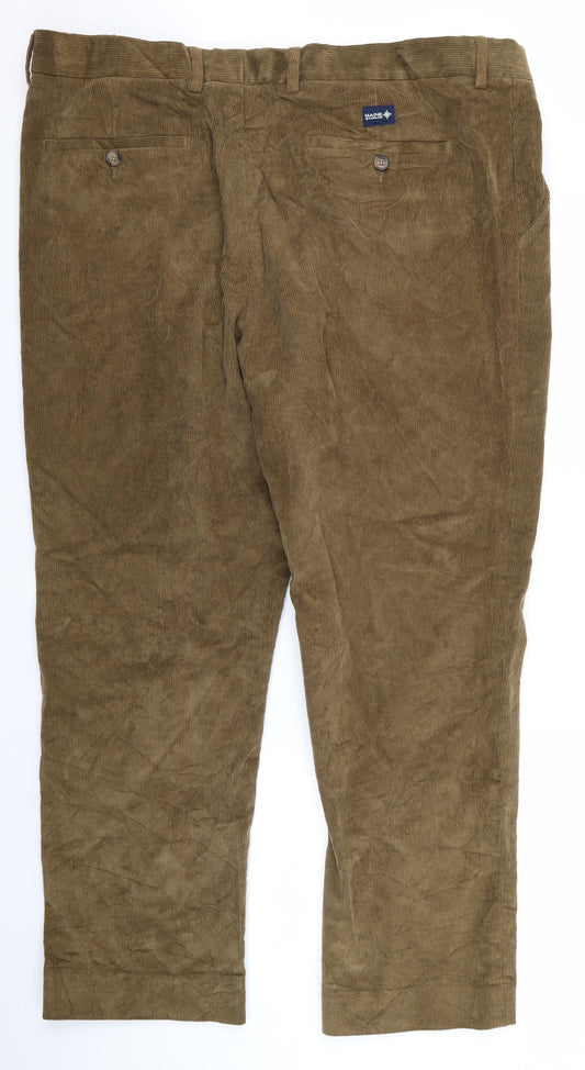 Preworn Womens Brown   Trousers  Size 42 L26 in