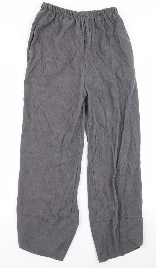 Preworn Womens Grey   Jogger Trousers Size 8 L24 in