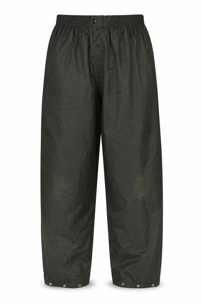 Harvey James Mens Green   Rain Trousers Trousers Size L L30 in