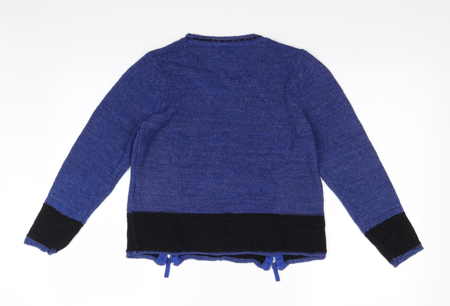 Signature Womens Blue   Pullover Jumper Size S