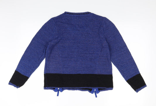 Signature Womens Blue   Pullover Jumper Size S