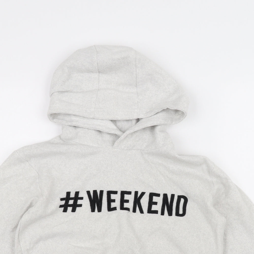 NEXT Boys White   Pullover Hoodie Size 8 Years