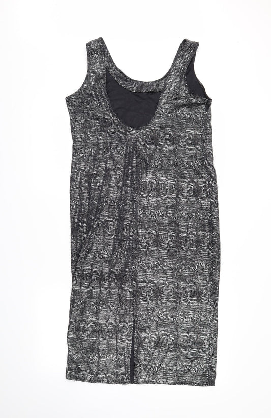 kness Womens Black   Tank Dress  Size 12