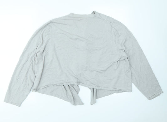 Preworn Womens Grey   Cardigan Jumper Size XL