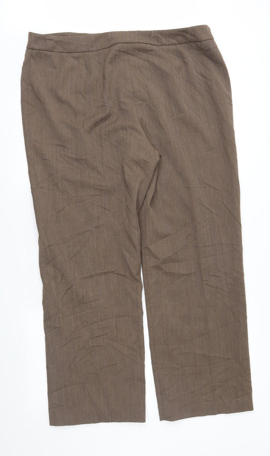 Country Casuals Womens Brown   Trousers  Size 18 L28 in