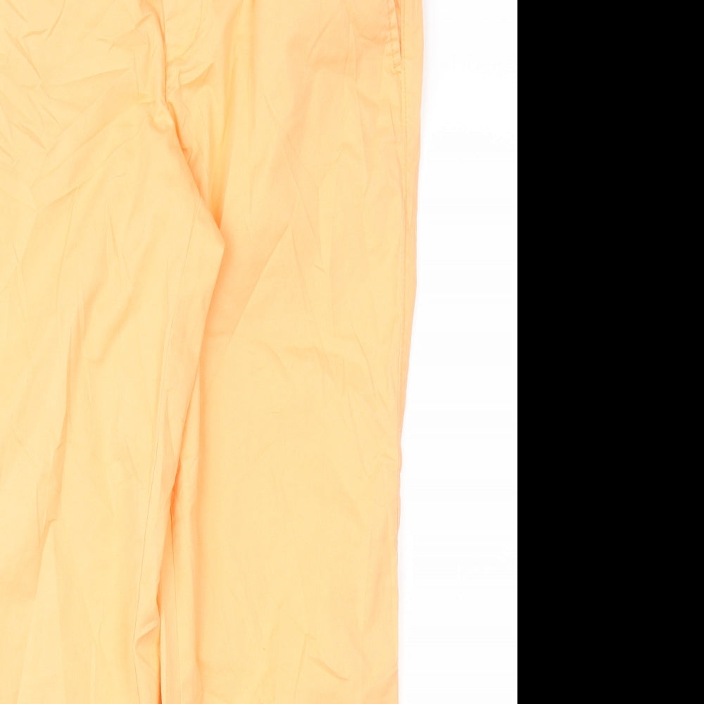 Gap Womens Orange   Chino Trousers Size 8 L28 in