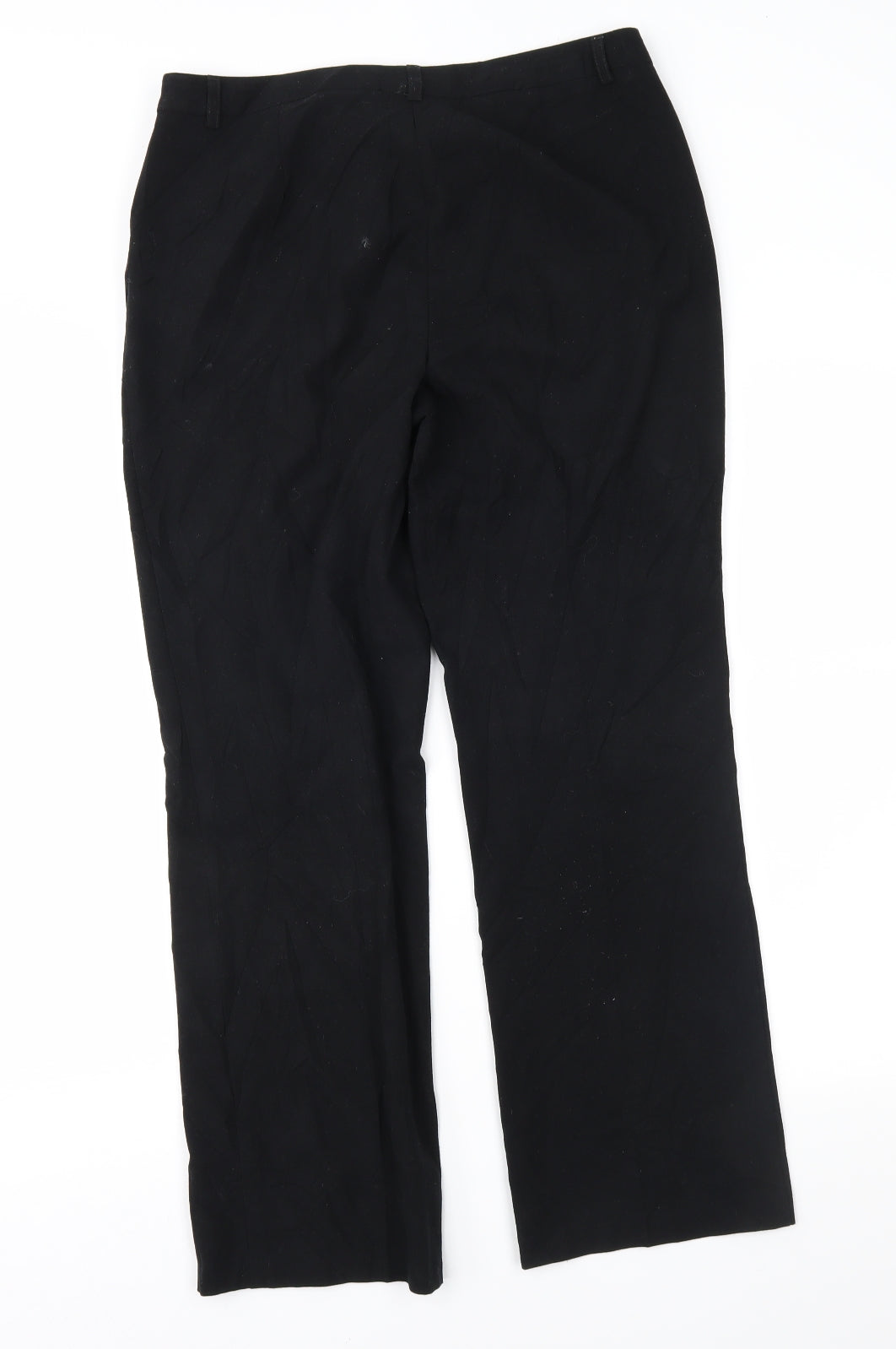 Marks and Spencer Womens Black   Trousers  Size 10 L27 in