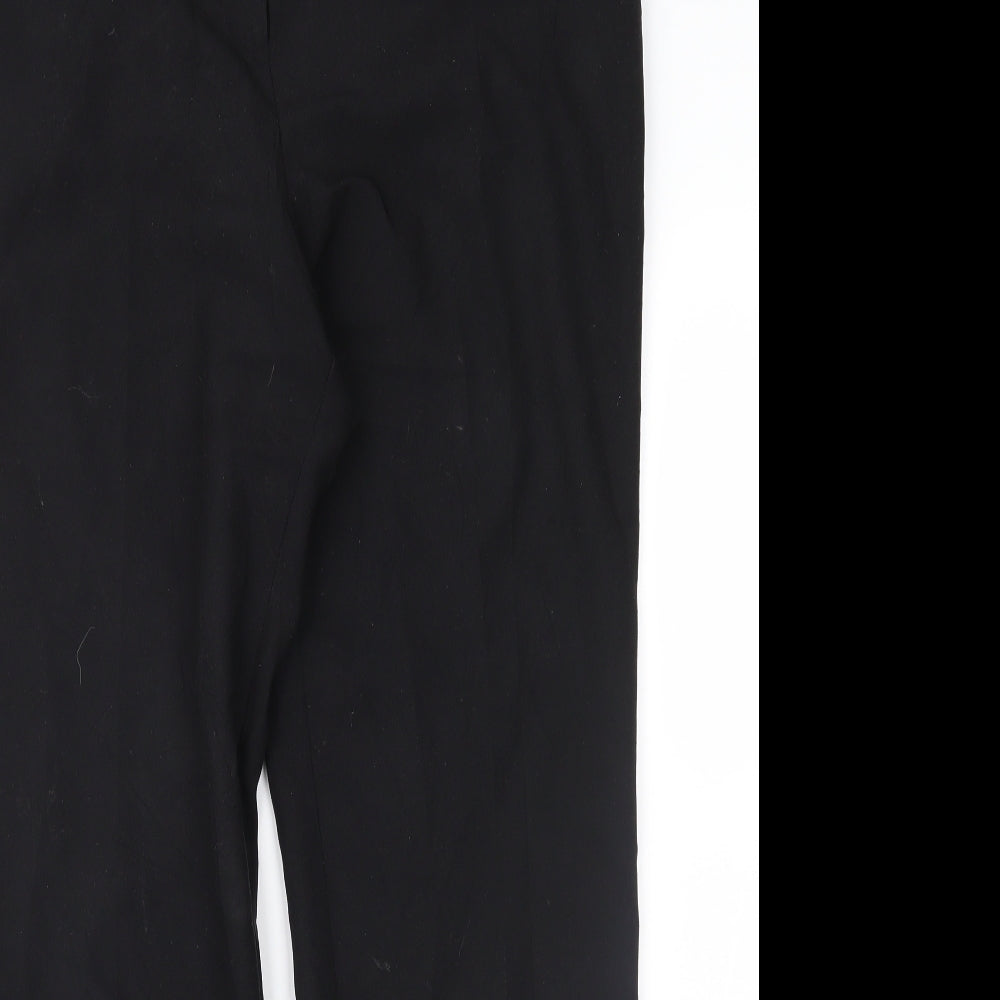 Bonmarché Womens Black   Trousers  Size 14 L28 in
