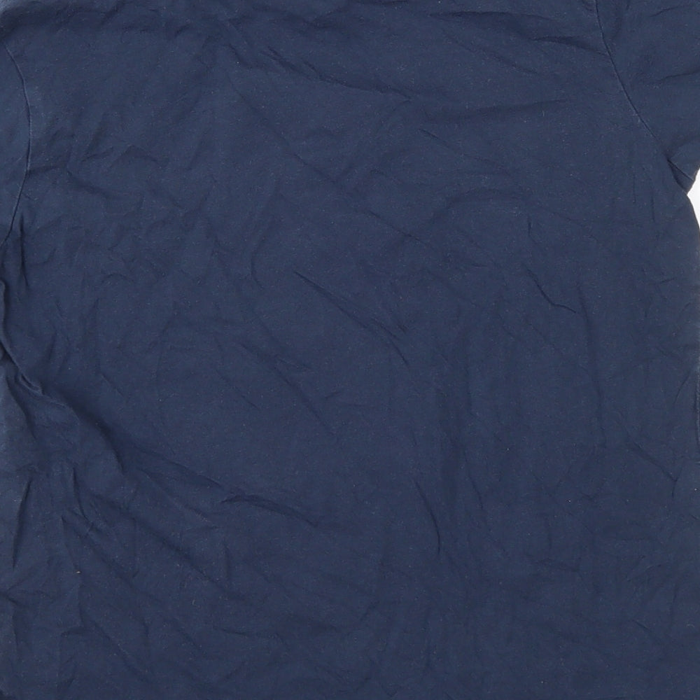 George Girls Blue   Basic T-Shirt Size 9-10 Years