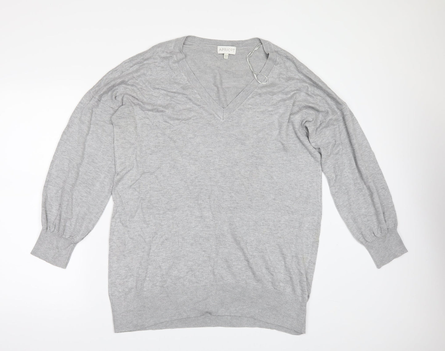 Apricot Womens Grey   Pullover Jumper Size 4