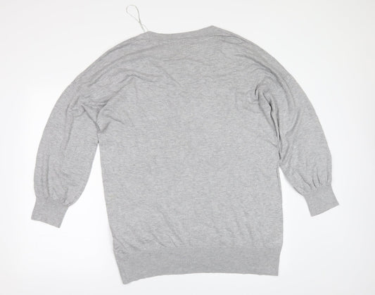 Apricot Womens Grey   Pullover Jumper Size 4