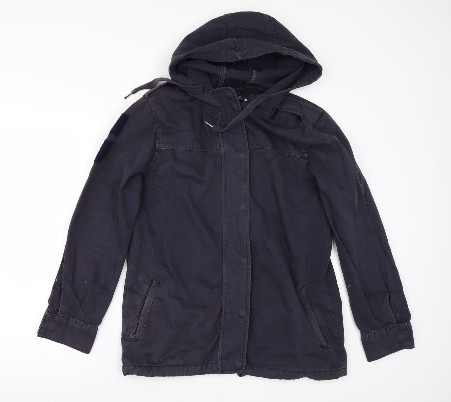 Topshop Womens Blue   Jacket  Size 8