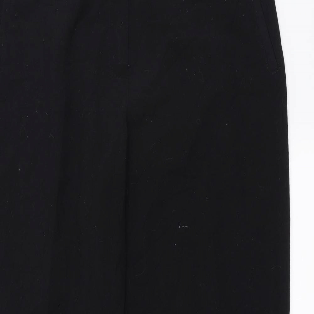 Marks and Spencer Womens Black   Trousers  Size 14 L29 in