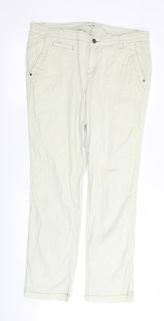 Orvis Womens Green   Straight Jeans Size 14 L31 in
