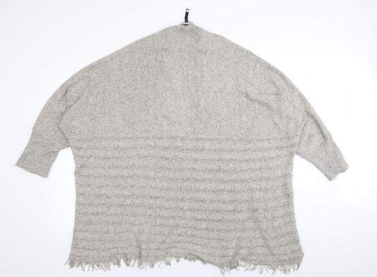 Preworn Womens Beige   Cardigan Jumper Size L