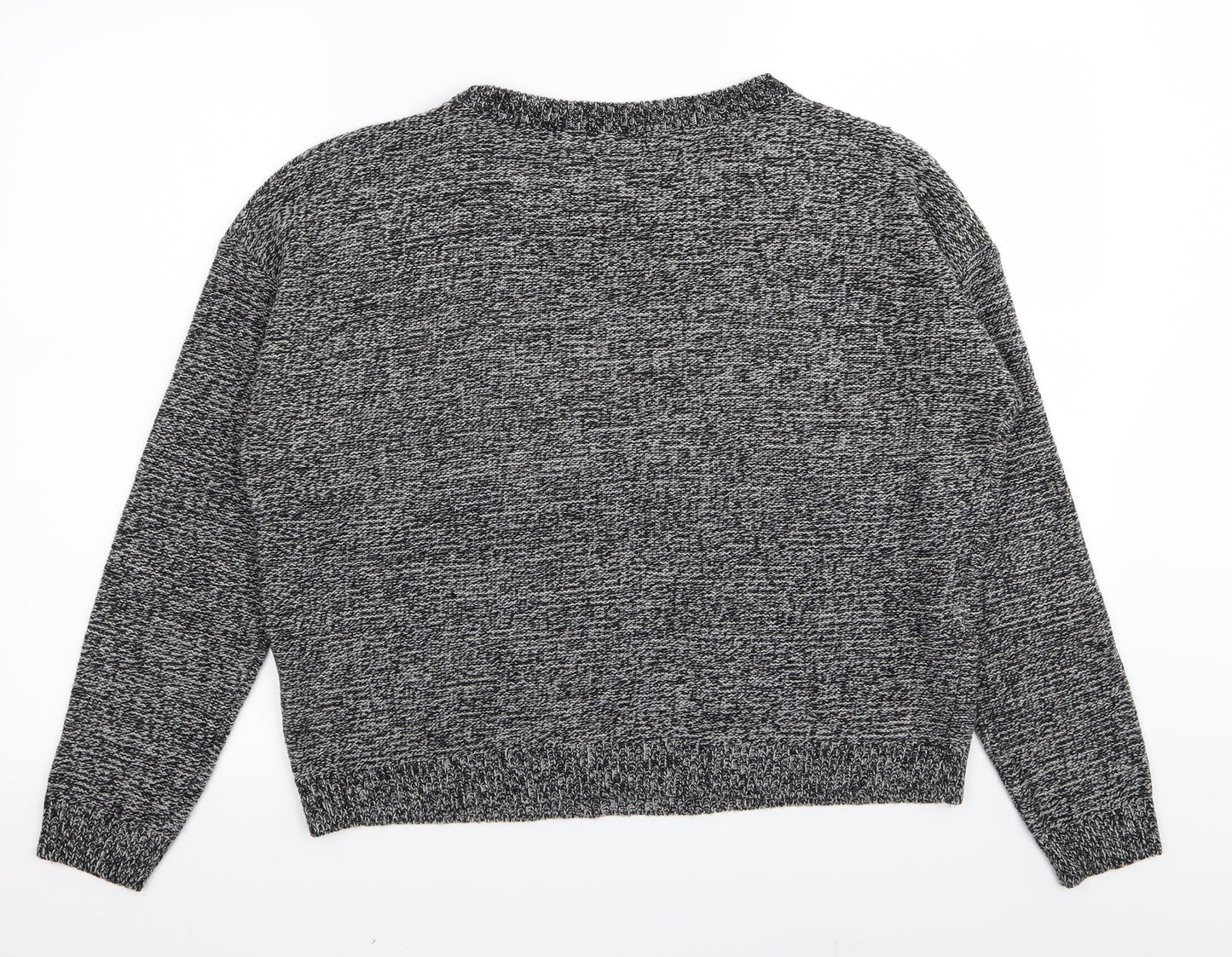brave sould Womens Black   Pullover Jumper Size M