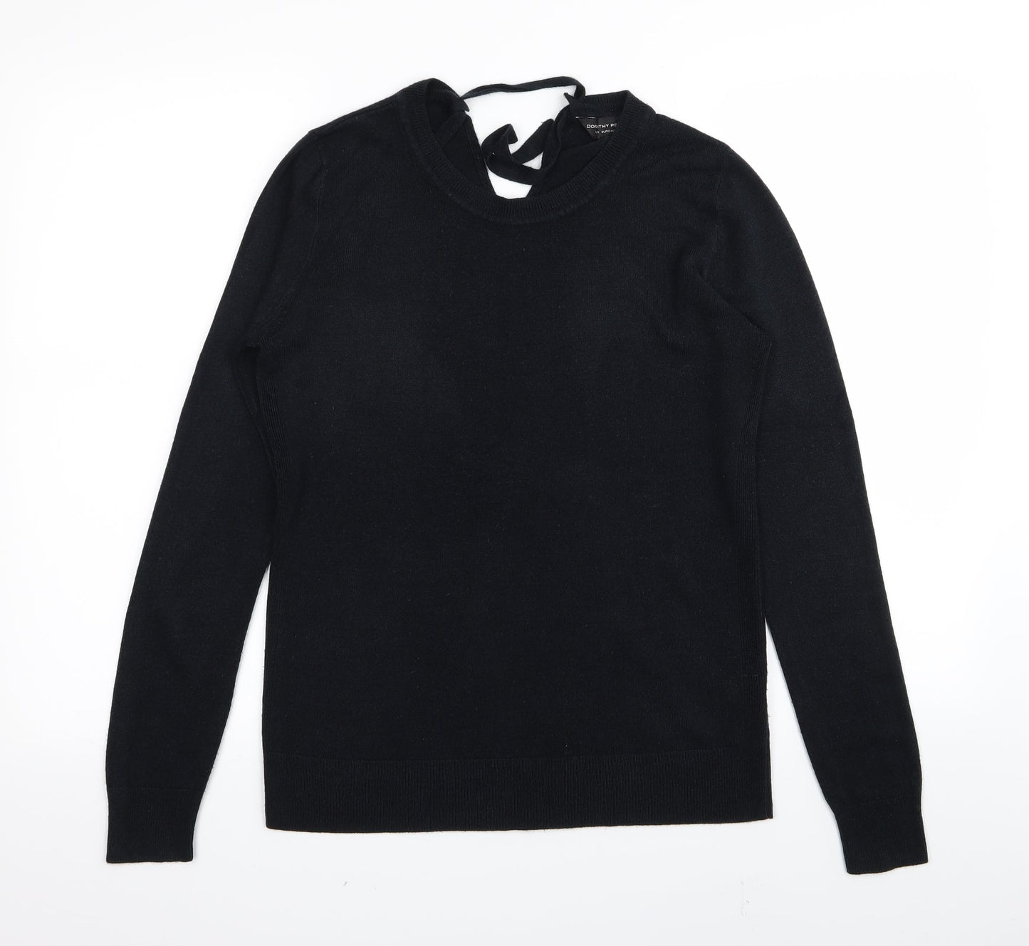 Dorothy Perkins Womens Black   Basic T-Shirt Size 12