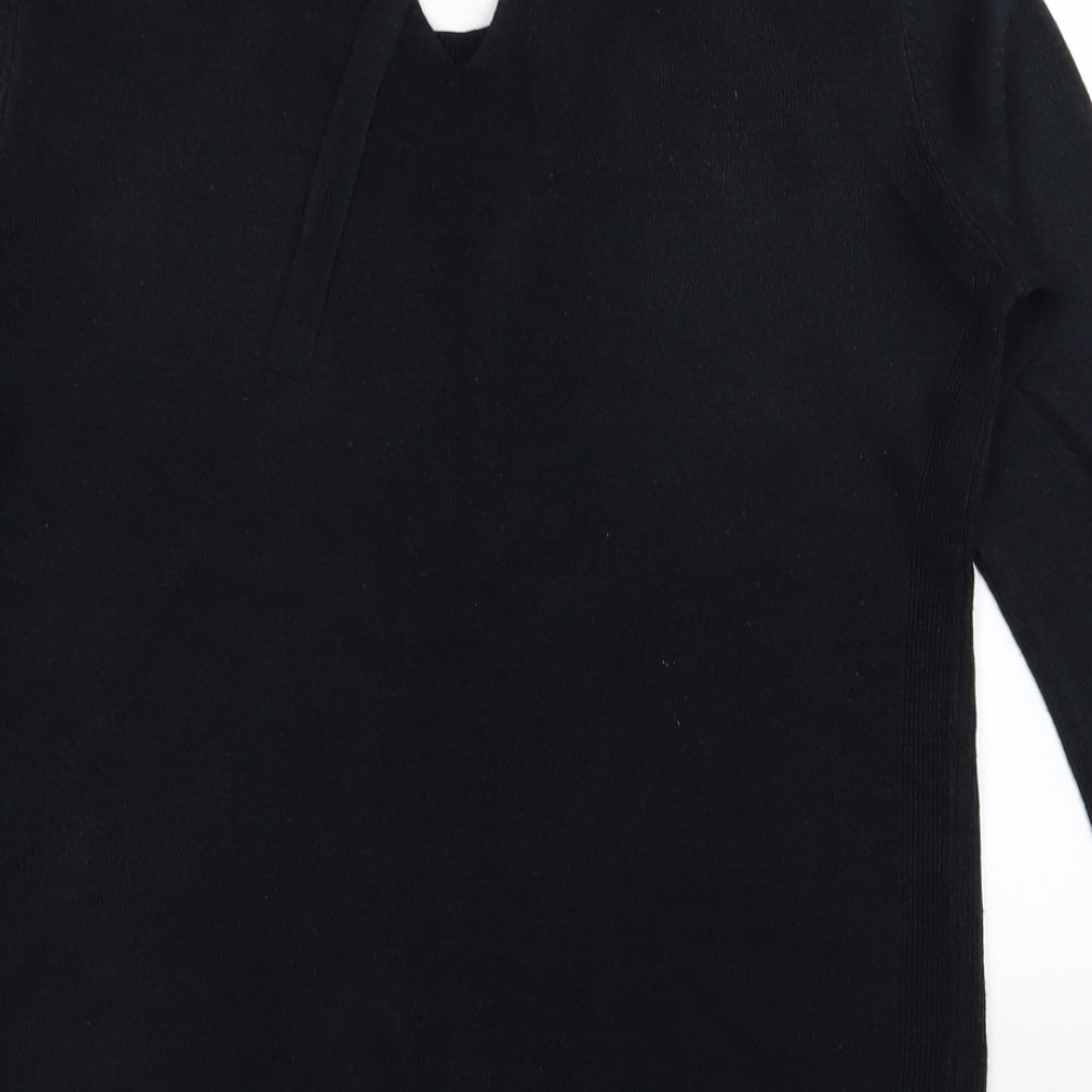 Dorothy Perkins Womens Black   Basic T-Shirt Size 12