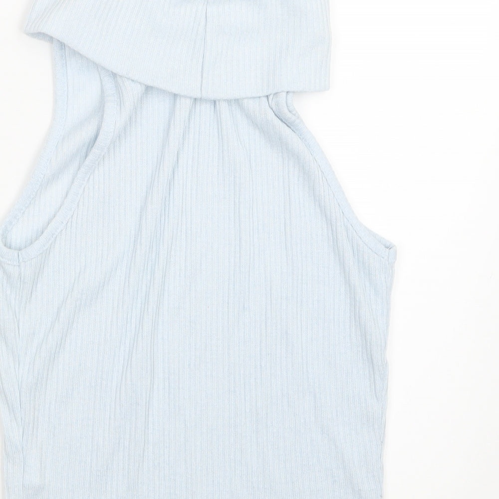 River Island Womens Blue   Basic T-Shirt Size 14