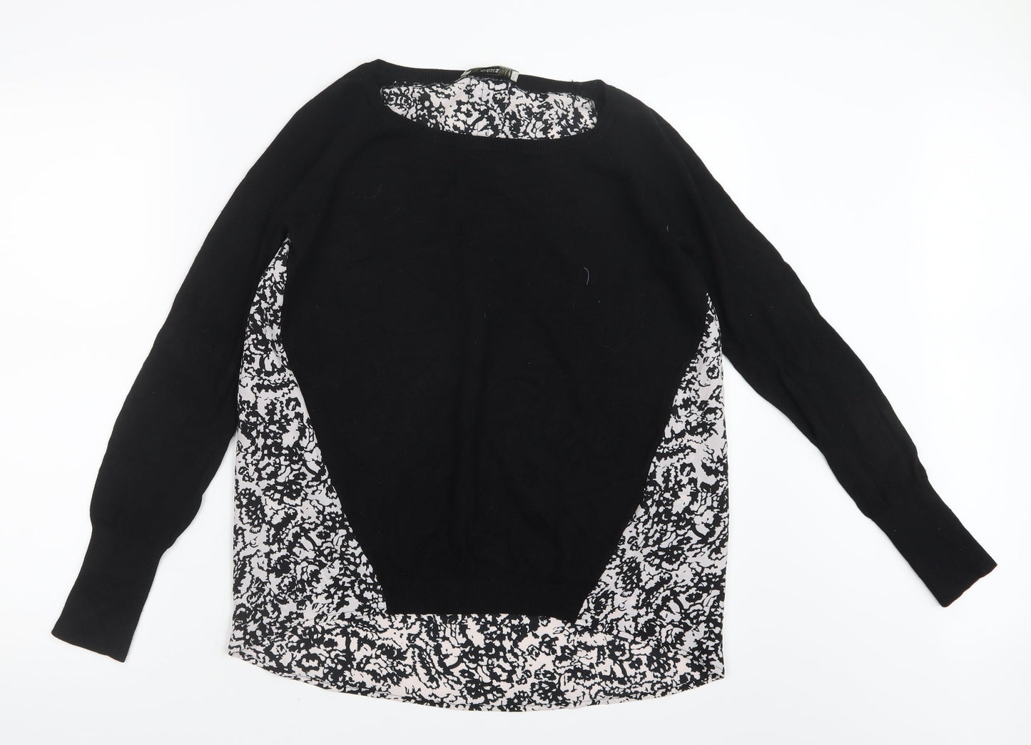 Oasis Womens Black   Basic T-Shirt Size S