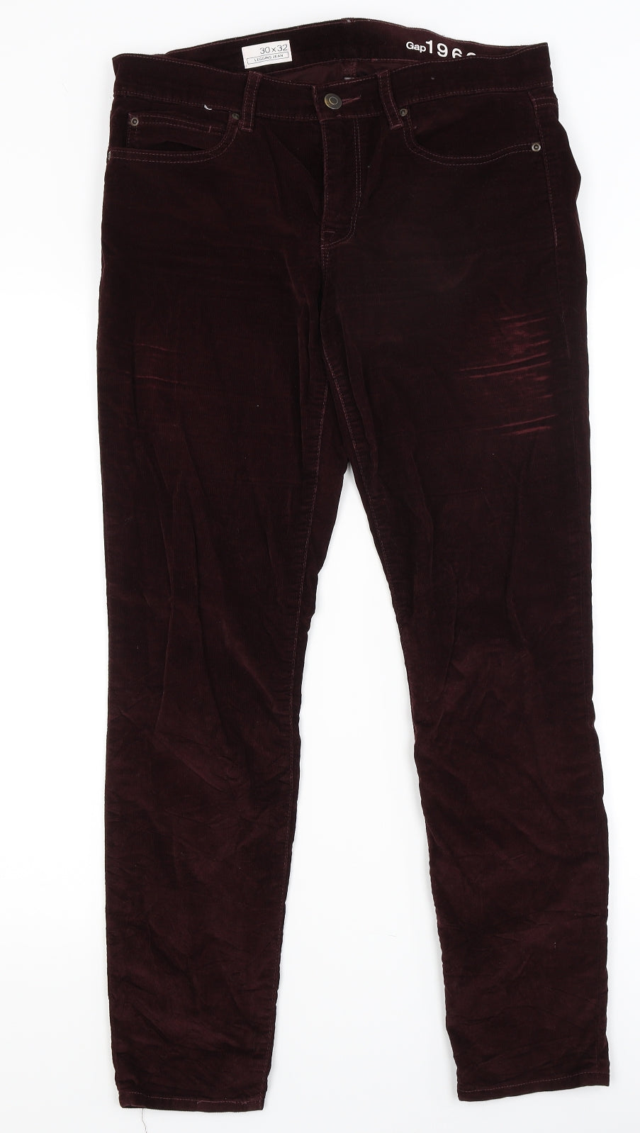 Gap Womens Red   Jegging Trousers Size 12 L28 in