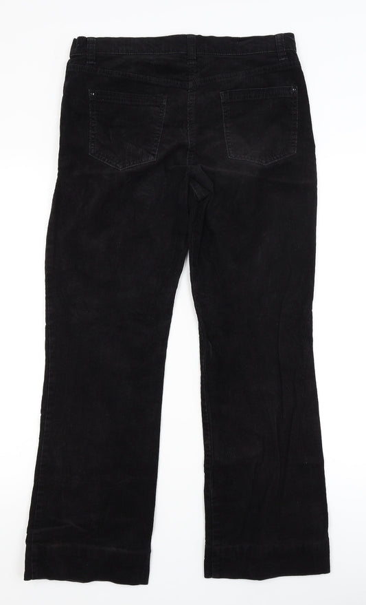 Marks and Spencer Womens Black   Trousers  Size 10 L27 in