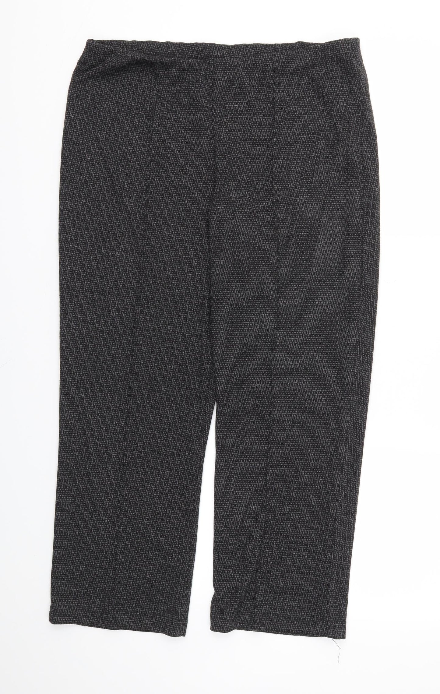 BM Womens Grey   Trousers  Size 14 L24 in