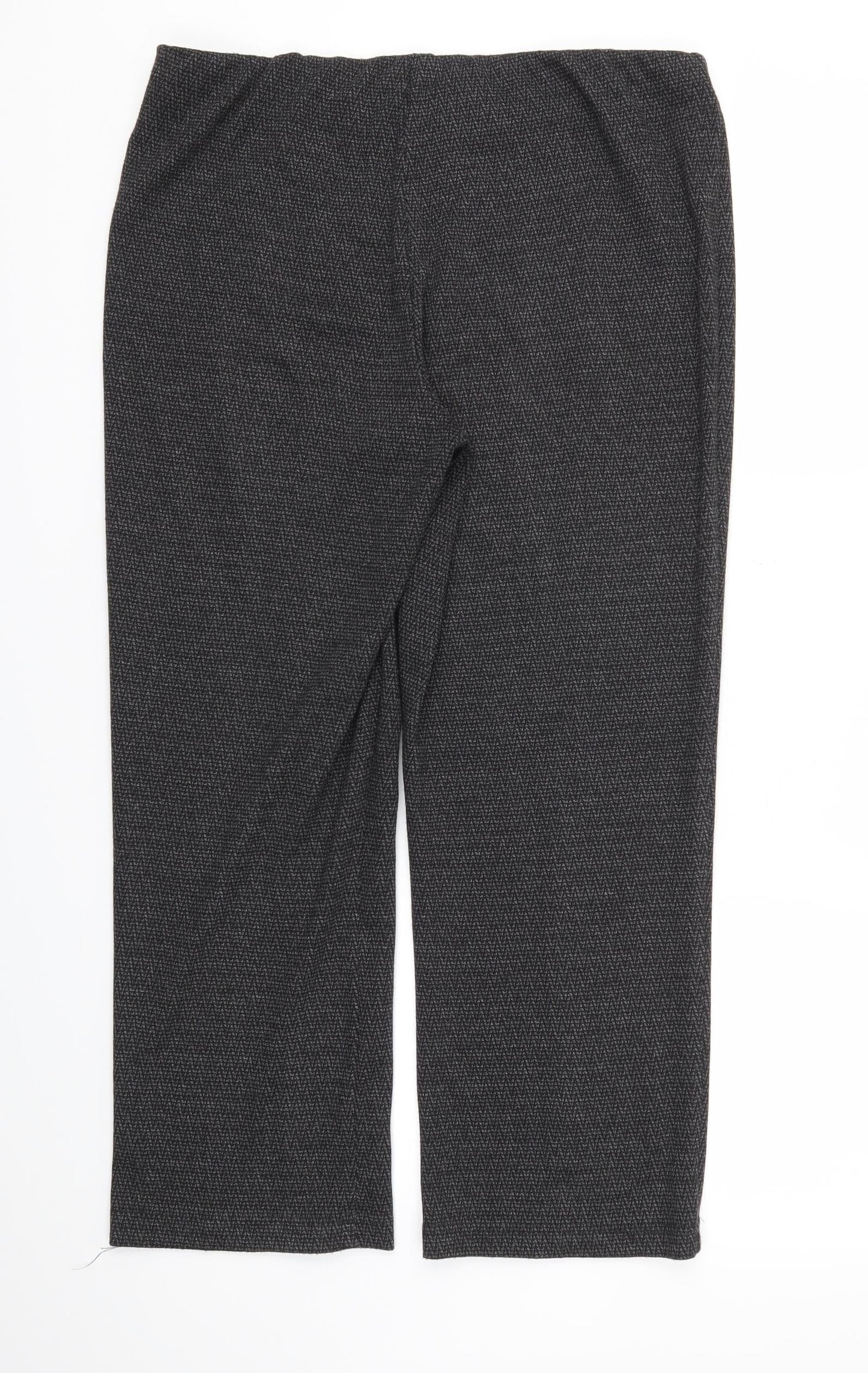 BM Womens Grey   Trousers  Size 14 L24 in