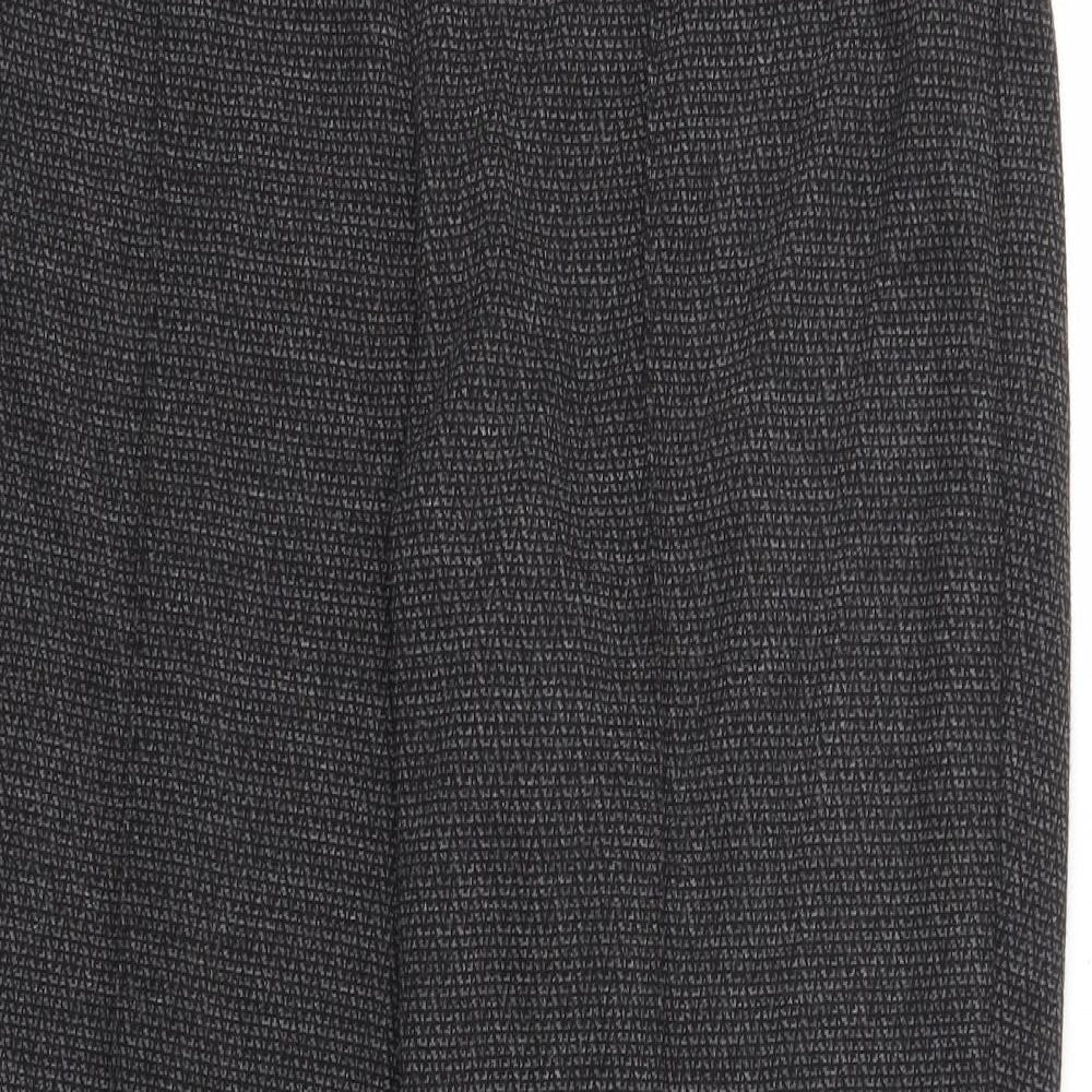 BM Womens Grey   Trousers  Size 14 L24 in