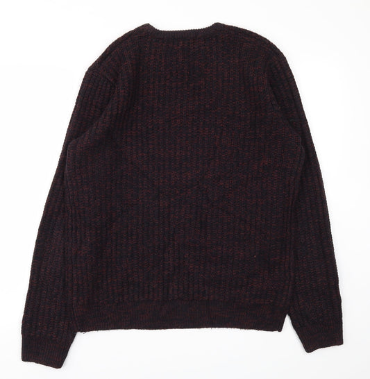 72D Mens Red   Pullover Jumper Size L