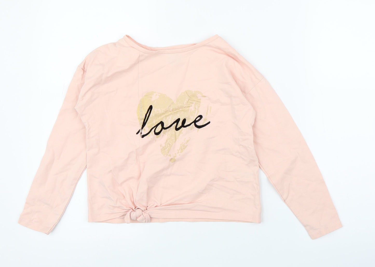 TU Girls Pink   Basic T-Shirt Size 8 Years