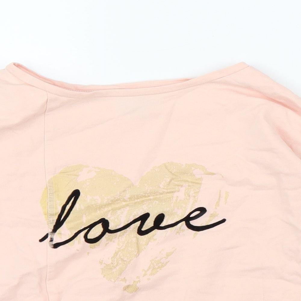 TU Girls Pink   Basic T-Shirt Size 8 Years