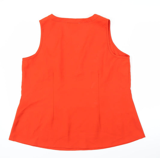 Capsule Womens Red   Basic Blouse Size 18