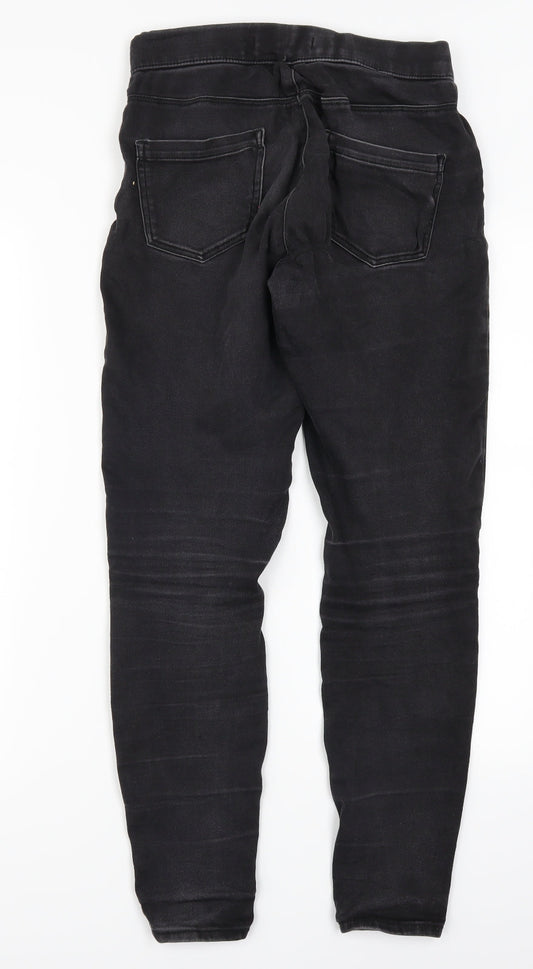 George Womens Black  Denim Jegging Jeans Size 8 L28.5 in