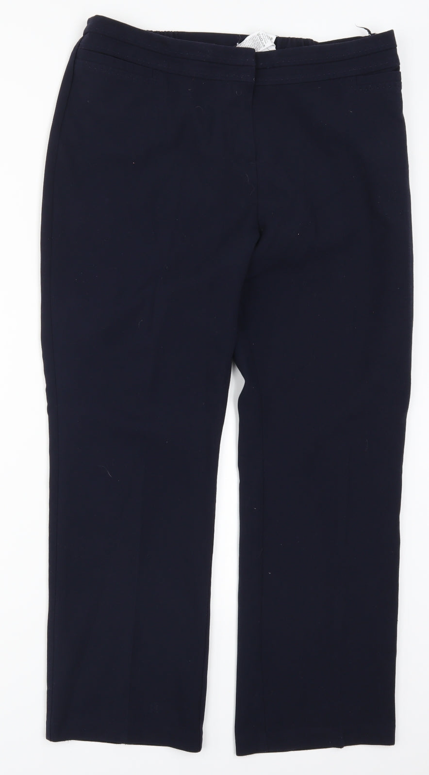 Marks and Spencer Womens Blue   Trousers  Size 14 L26 in