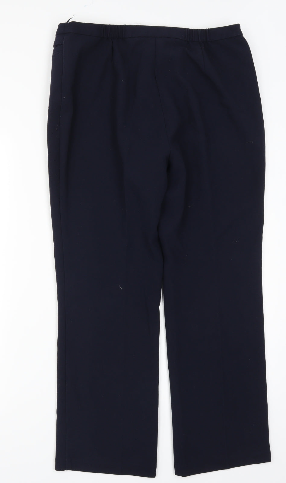 Marks and Spencer Womens Blue   Trousers  Size 14 L26 in