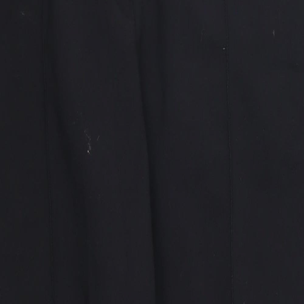 Oasis Womens Black   Trousers  Size 12 L24 in
