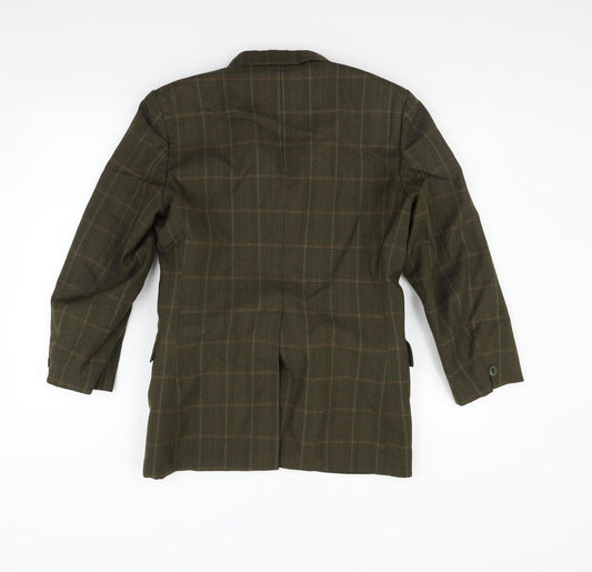 Preworn Womens Green   Jacket Coat Size M