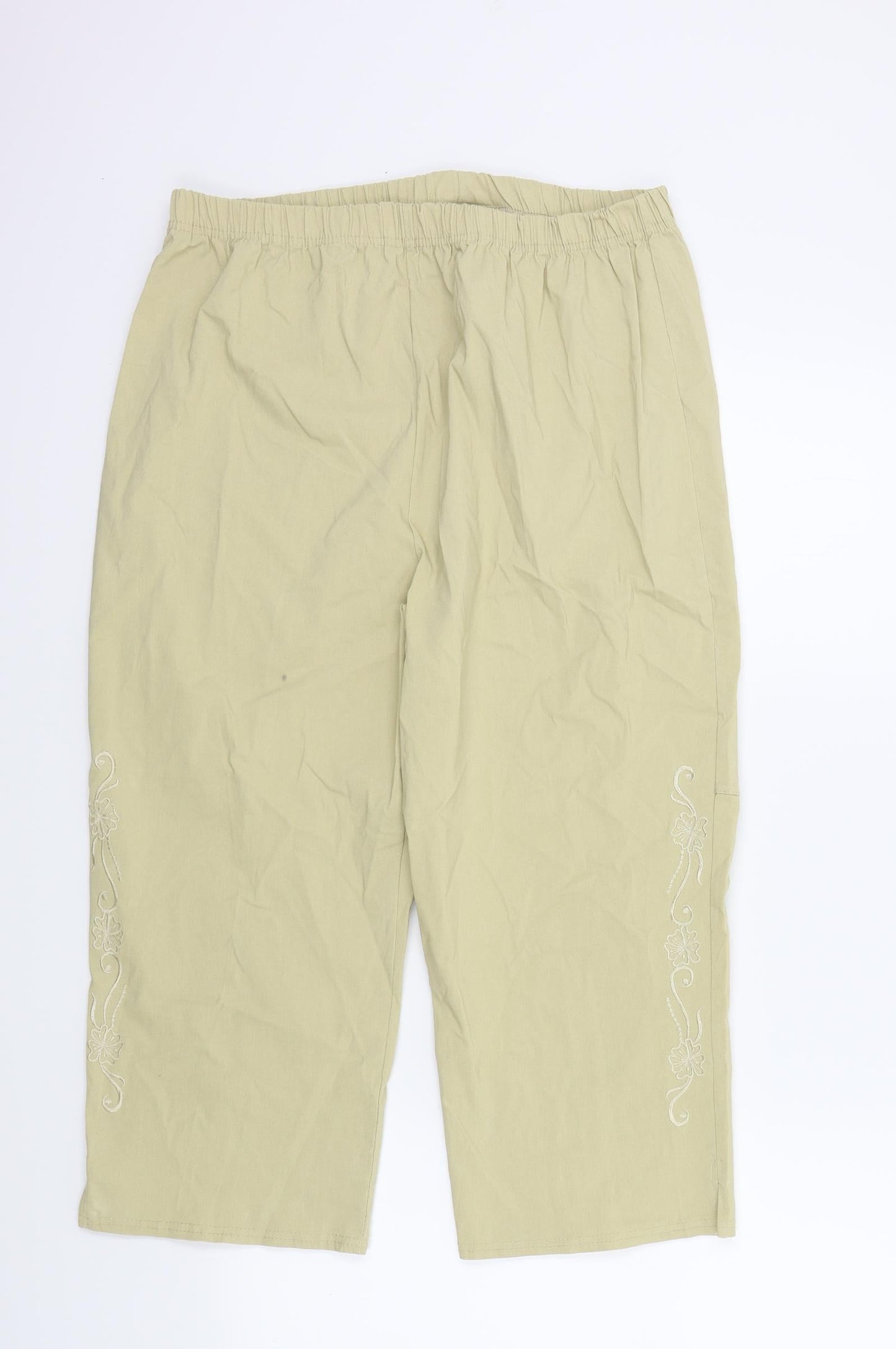 Preworn Womens Beige   Trousers  Size XL L20 in