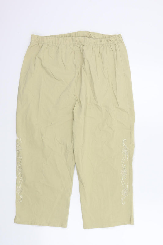 Preworn Womens Beige   Trousers  Size XL L20 in