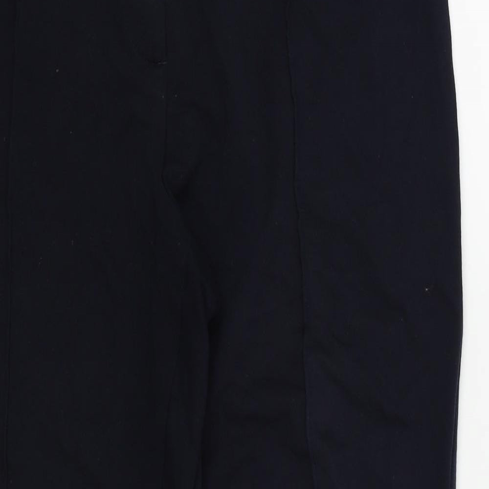 M&S Womens Blue   Trousers  Size 12 L28 in