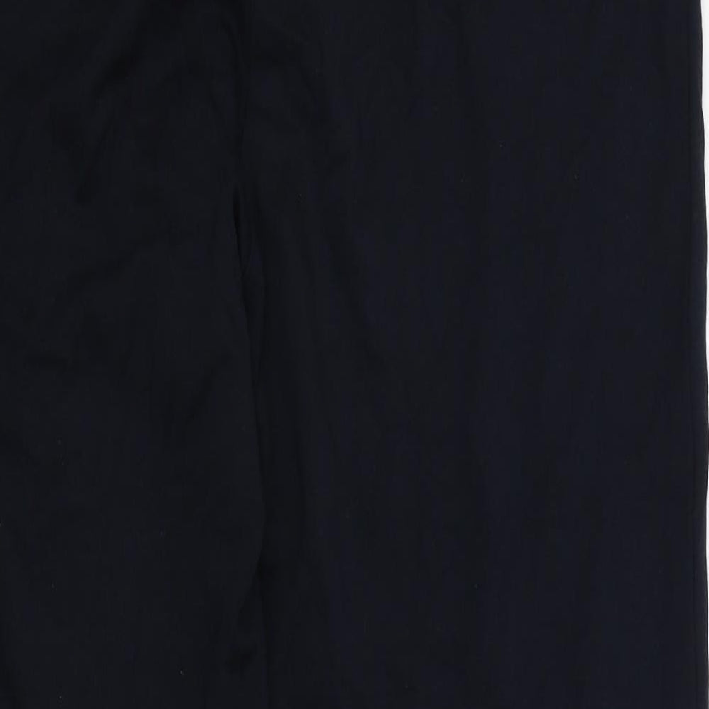 M&S Womens Blue   Trousers  Size 12 L28 in