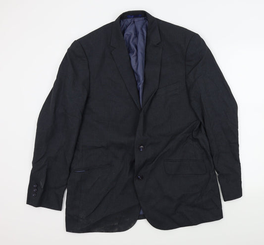 T&W Mens Grey   Jacket Blazer Size 44