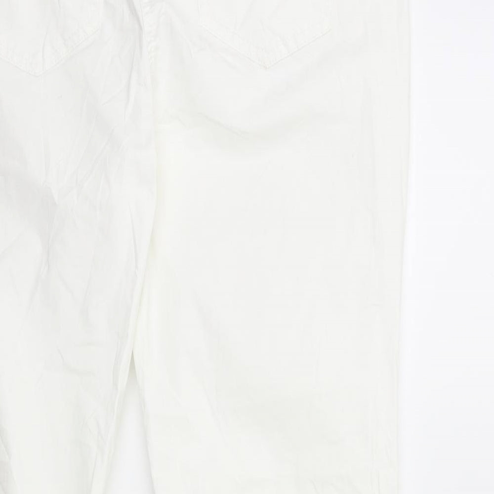 Cecil Womens White   Trousers  Size 33 in L27 in