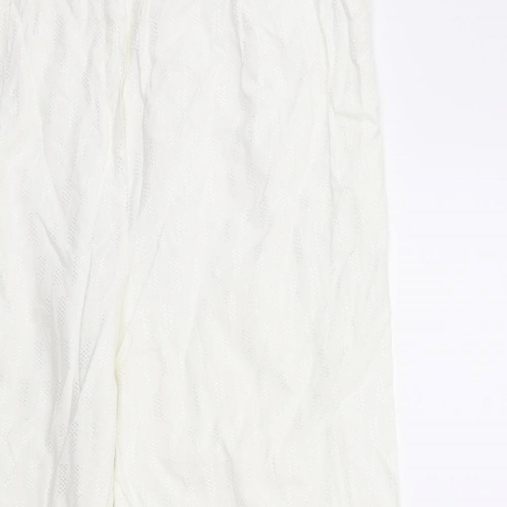 Preworn Womens White   Trousers  Size 30 in L29 in