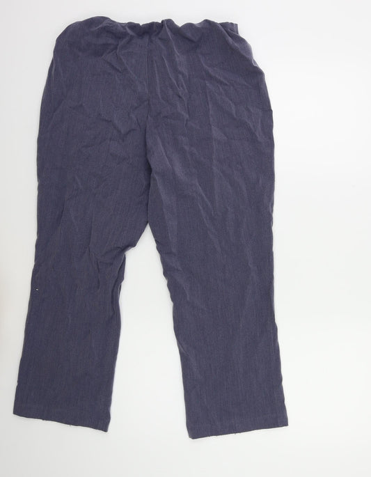 Classic Womens Blue   Trousers  Size 14 L23 in